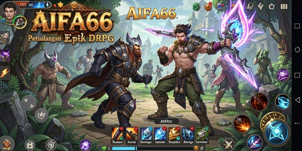 Gameplay AIFA66 yang menarik dalam dunia ARPG.