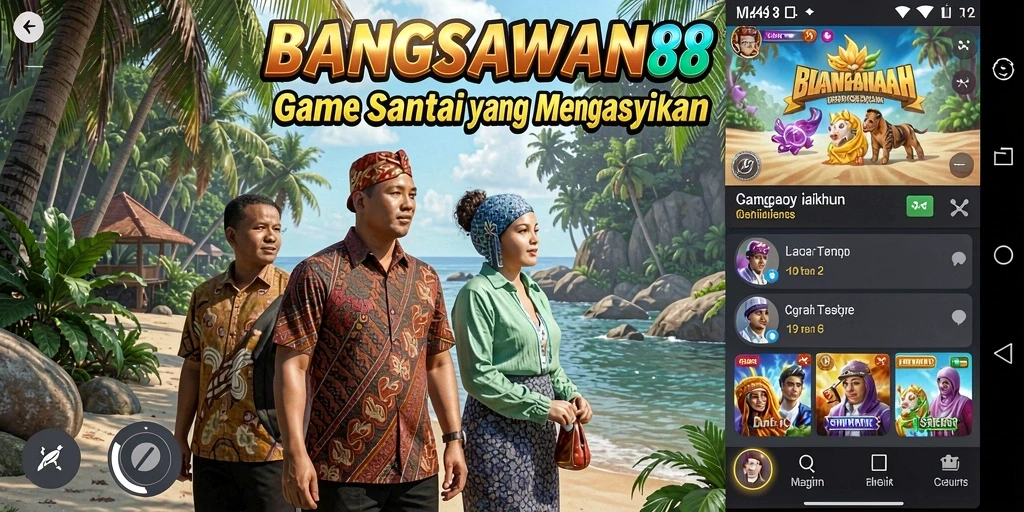 Tampilan menarik dari gameplay BANGSAWAN88 yang menghibur.