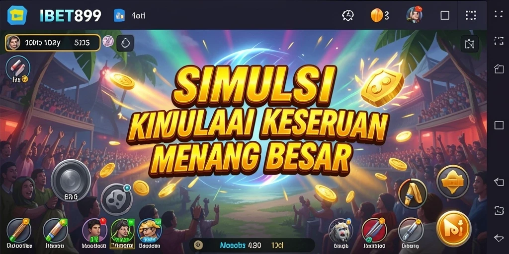 Tampilan gameplay menarik dari IBET899 dengan simulasi permainan yang seru.