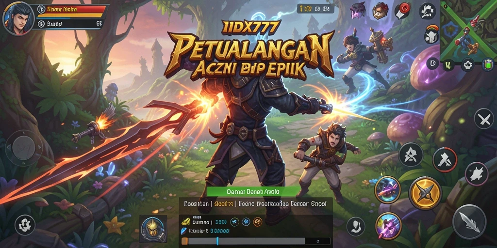 Tampilan gameplay IDX777 dengan aksi seru dan grafik yang menawan.