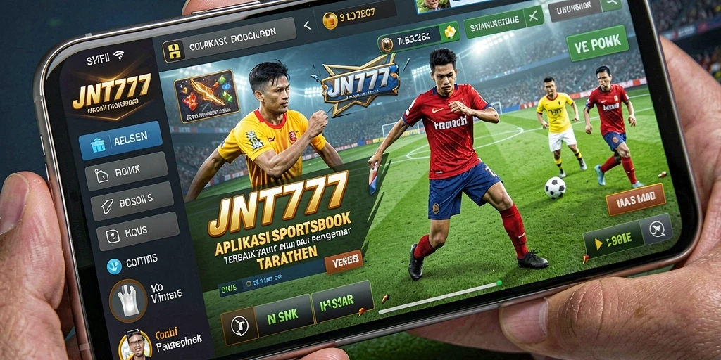 Screenshot utama JNT777 menampilkan antarmuka taruhan olahraga yang menarik.