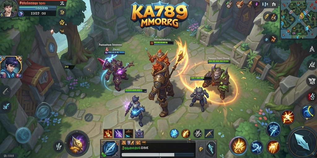 Tampilan gameplay <strong>KA789</strong> yang memukau di dunia MMORPG.