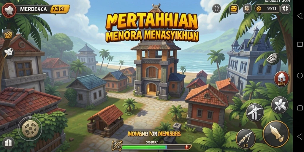 Tampilan gameplay MERDEKA138 yang seru dan penuh aksi.