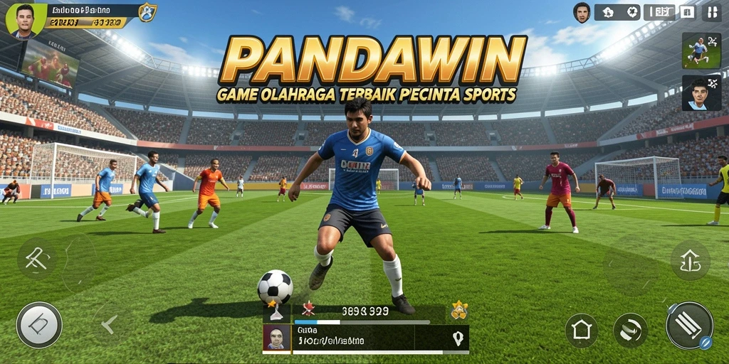 Tampilan gameplay PANDAWIN yang seru dan interaktif untuk pengguna.