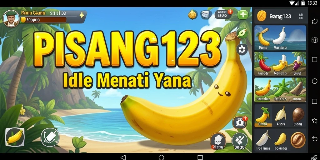 Tampilan gameplay PISANG123 yang mengasyikkan dan penuh warna.